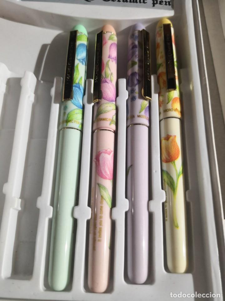 schaak Ordelijk vorst 4 micro ceramic pen boligrafo serie floral cera - Buy Antique ballpoint pens  on todocoleccion