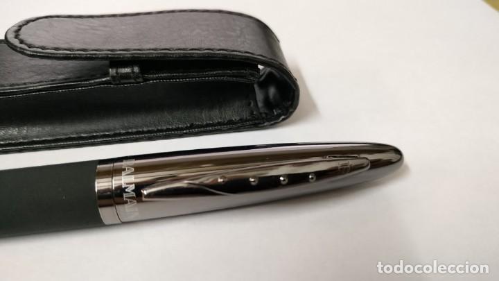 Bol&iacute;grafos antiguos: Bol&iacute;grafo Balmain con funda - NUEVO - Foto 2