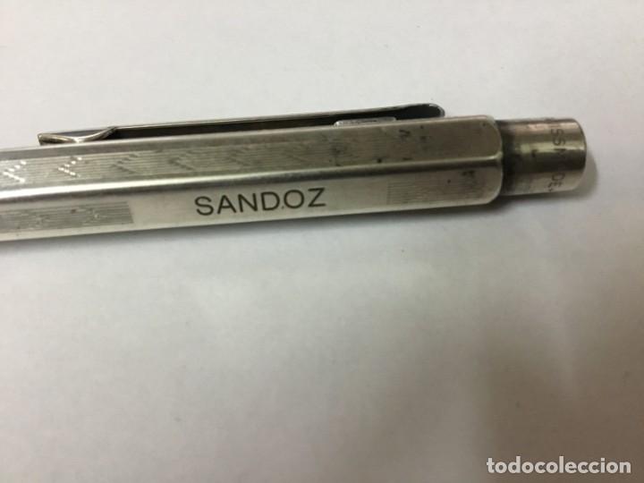 Bol&iacute;grafos antiguos: Bol&iacute;grafo Crandache de Plata - Foto 3