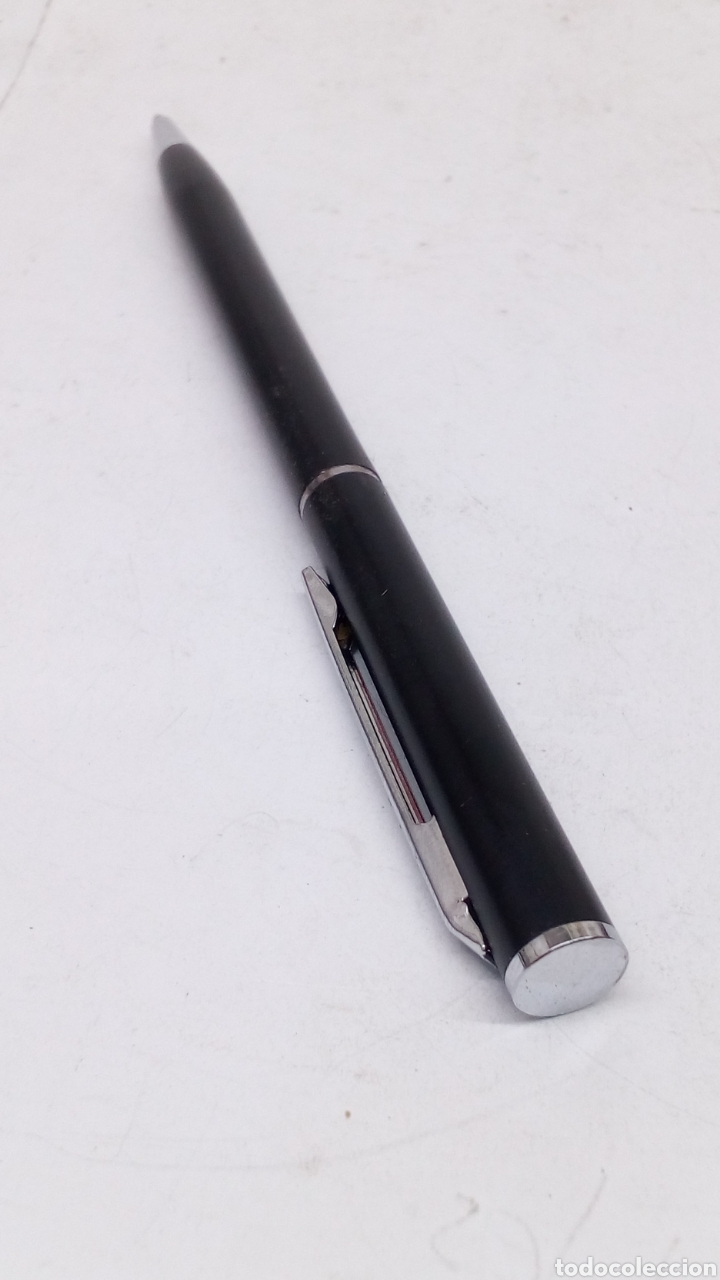 Bol&iacute;grafos antiguos: boligrafo negro - Foto 1