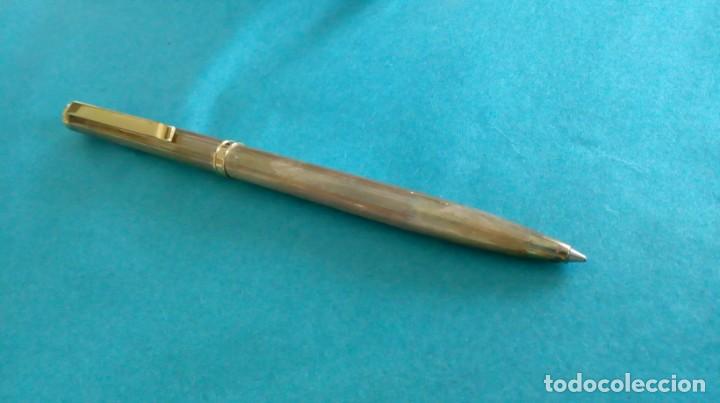 Bol&iacute;grafos antiguos: BOL&Iacute;GRAFO DE PLATA EN ESTUCHE - Foto 2