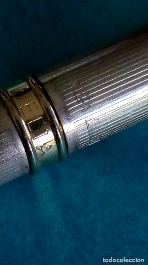 Bol&iacute;grafos antiguos: BOL&Iacute;GRAFO DE PLATA EN ESTUCHE - Foto 6