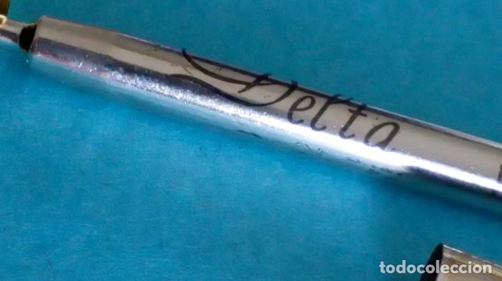 Bol&iacute;grafos antiguos: BOL&Iacute;GRAFO DE PLATA EN ESTUCHE - Foto 10