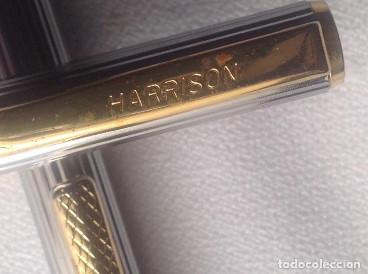 Bol&iacute;grafos antiguos: JUEGO DOS BOLIGRAFOS HARRISON - Foto 8