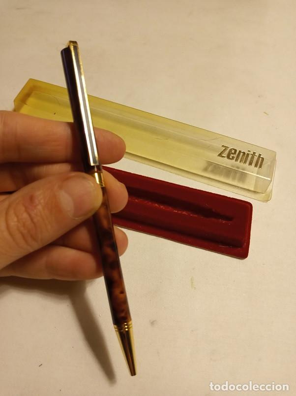 Bol&iacute;grafos antiguos: bol&iacute;grafo ZENITH lacado - Foto 1