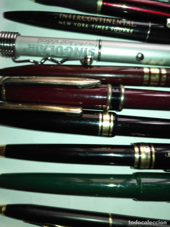 Bolígrafos antiguos: 16 bolígrafos de colección modelo clásico - Foto 6 - 218676348
