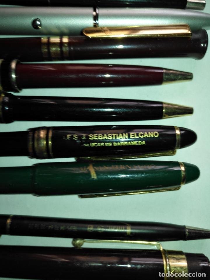 Bolígrafos antiguos: 16 bolígrafos de colección modelo clásico - Foto 7 - 218676348