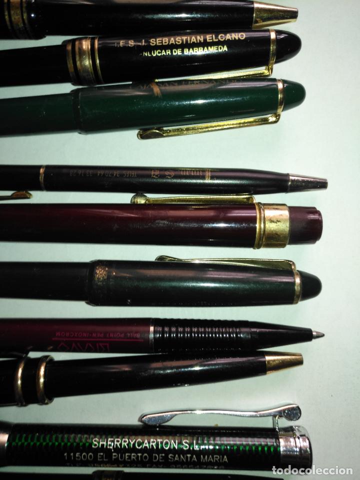 Bolígrafos antiguos: 16 bolígrafos de colección modelo clásico - Foto 8 - 218676348