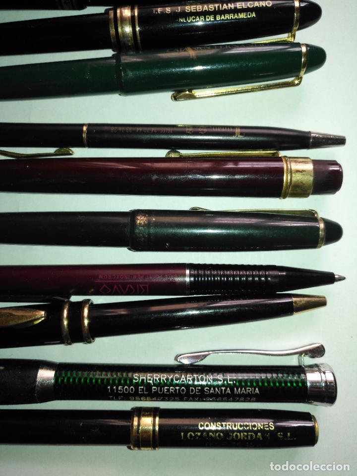 Bolígrafos antiguos: 16 bolígrafos de colección modelo clásico - Foto 10 - 218676348