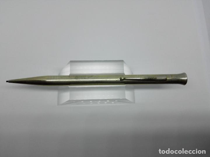 Bol&iacute;grafos antiguos: SHEAFFER LIFETIME Silver PORTAMINAS - Foto 2