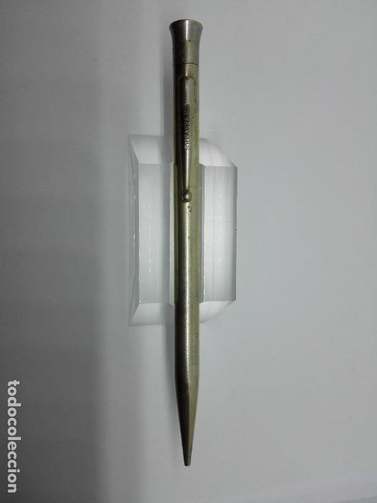 Bol&iacute;grafos antiguos: SHEAFFER LIFETIME Silver PORTAMINAS - Foto 1