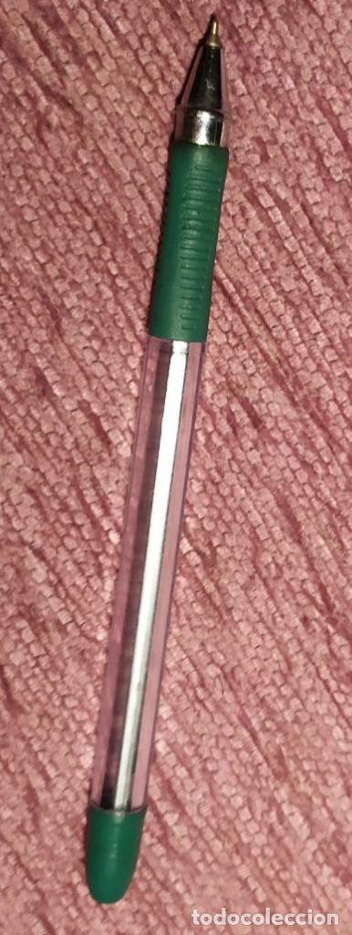 Bol&iacute;grafos antiguos: BOLIGRAFO VERDE - Foto 1