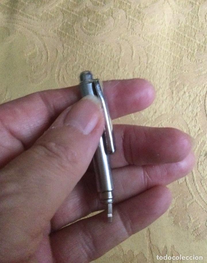Bol&iacute;grafos antiguos: BOLIGRAFO PLEGABLE MINI - Foto 5