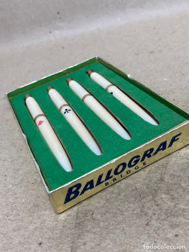 Bol&iacute;grafos antiguos: Juego Ballograf Bridge - Foto 2