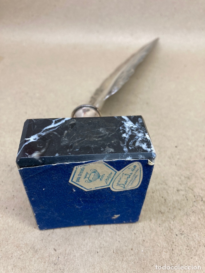 Bol&iacute;grafos antiguos: Figura de plata - Foto 3