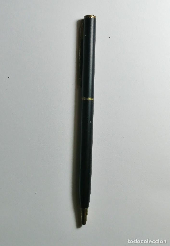 Bol&iacute;grafos antiguos: BOL&Iacute;GRAFO NEGRO MATE. - Foto 1