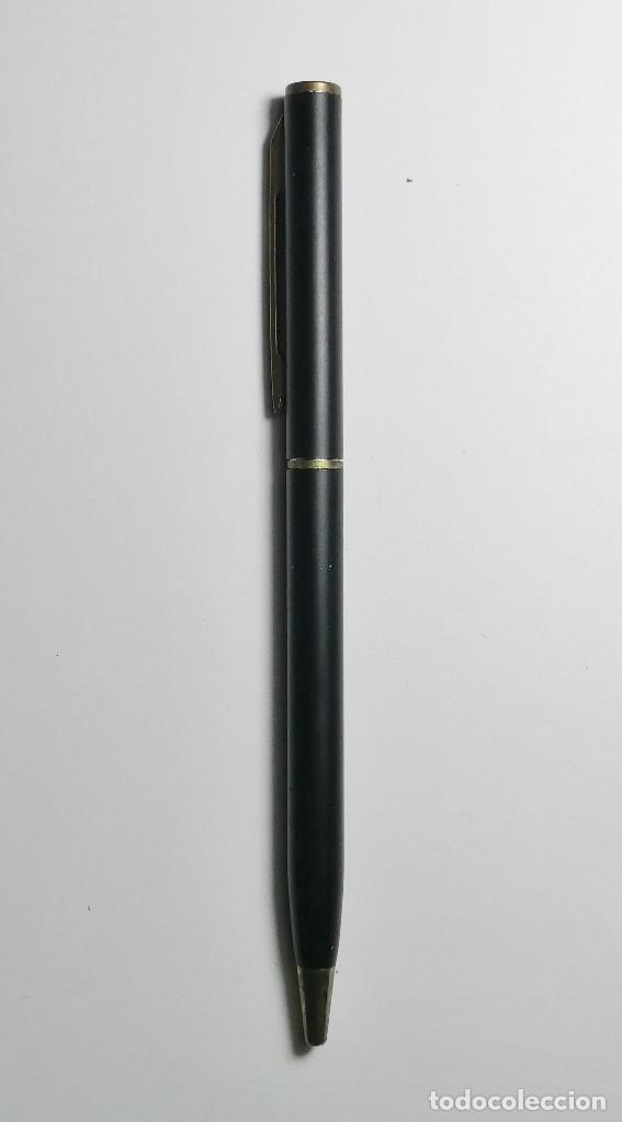 Bol&iacute;grafos antiguos: BOL&Iacute;GRAFO NEGRO MATE. - Foto 2