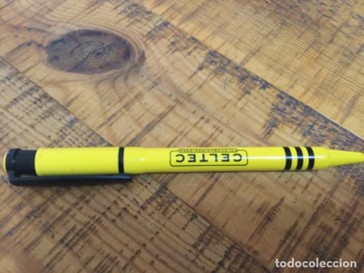Bol&iacute;grafos antiguos: CELTEC - BOL&Iacute;GRAFO DE PL&Aacute;STICO - TELECOMUNICACIONES - Foto 1