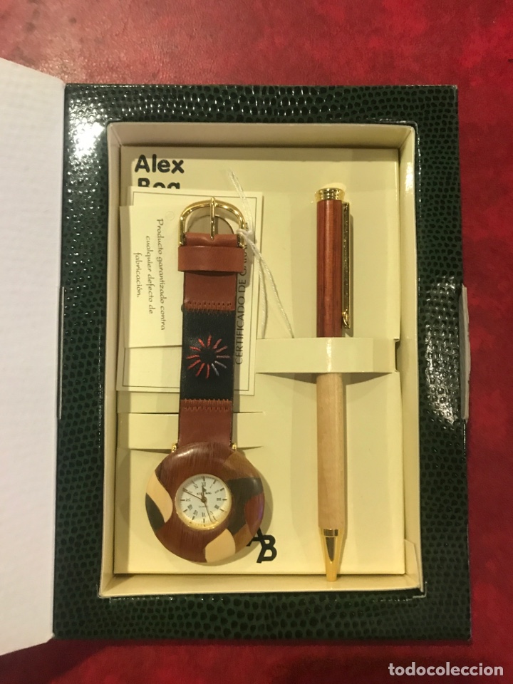 bolígrafo y reloj marca alex bog - Compra venta en todocoleccion