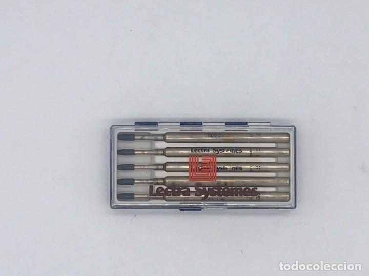 Bol&iacute;grafos antiguos: CARGAS DE BOLIGRAFOS MARCA LECTRA SYST&Eacute;MES - Foto 1