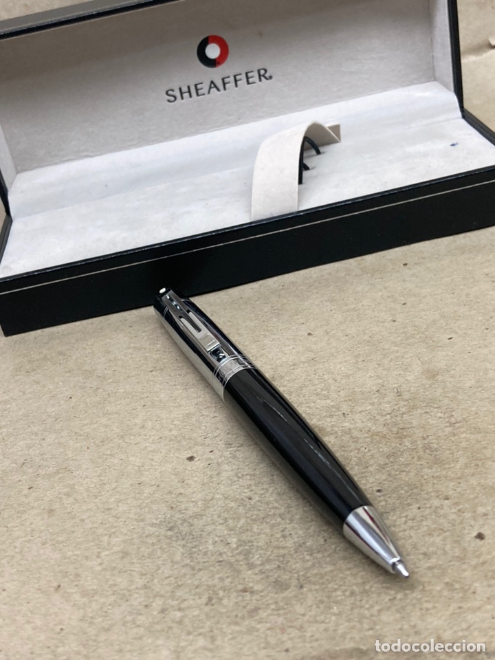 Bol&iacute;grafos antiguos: Bol&iacute;grafo Sheaffer cuerpo celuloide - Foto 2