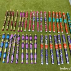 Bolígrafos antiguos: 36 B0LIGRAFOS EXTRA MICRO CERAMIC PEN BOLIGRAFO ROLLER. TAIWAN 80'S 12 MODELOS DIFERENTES. Lote 268600244