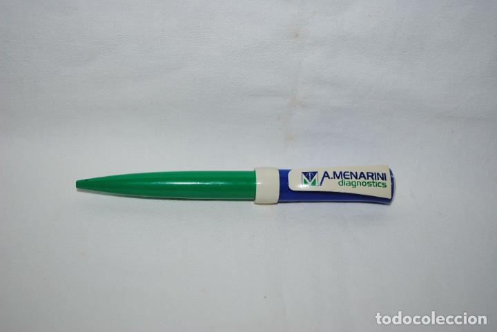 Bol&iacute;grafos antiguos: BOLIGRAFO , A . MENARINI , DIAGNOSTICS - Foto 1