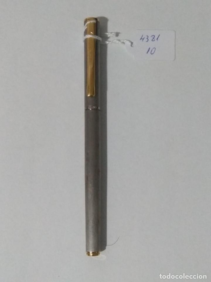 Bol&iacute;grafos antiguos: BOLIGRAFO ROLLER RONSON GERMANY. - Foto 1