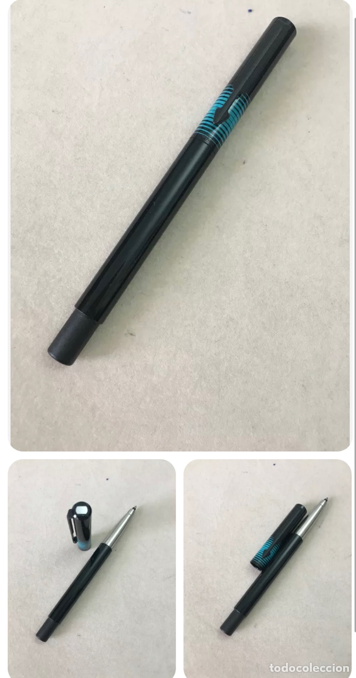 Bol&iacute;grafos antiguos: Rollerball Pen Parker Vector Negro - Foto 1
