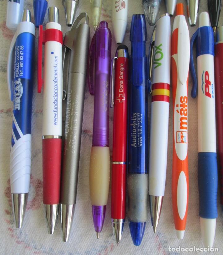 lote de 33 bolígrafos y lápices con pub - Comprar Bolígrafos antiguos todocoleccion - 293456953