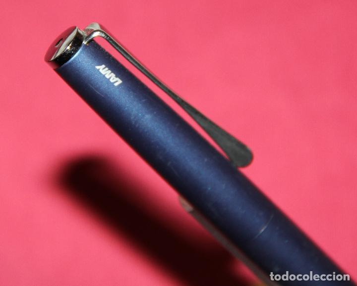 Bol&iacute;grafos antiguos: ROLLERBALL LAMY STUDIO - AZUL - Foto 2