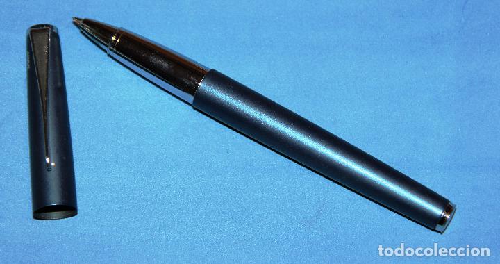 Bol&iacute;grafos antiguos: ROLLERBALL LAMY STUDIO - AZUL - Foto 3