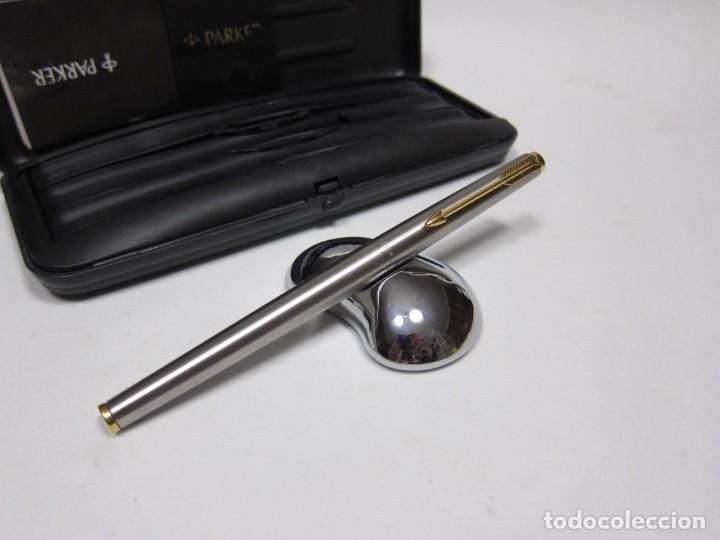Bol&iacute;grafos antiguos: Roller Parker en su caja original - Foto 1