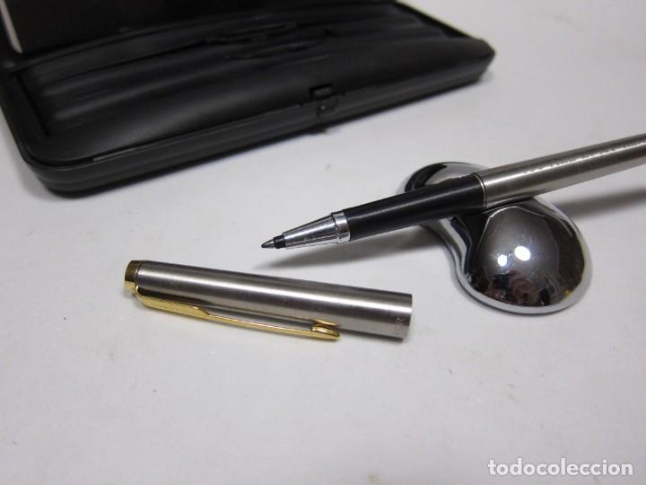 Bol&iacute;grafos antiguos: Roller Parker en su caja original - Foto 4