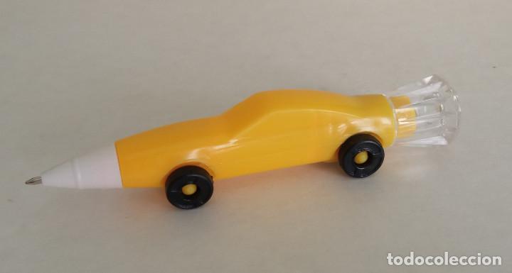 Bol&iacute;grafos antiguos: Bol&iacute;grafo con forma de coche y linterna - Foto 2