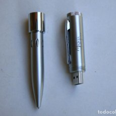 Bolígrafos antiguos: BOLIGRAFO USB DE 4 GIGAS. Lote 313058953