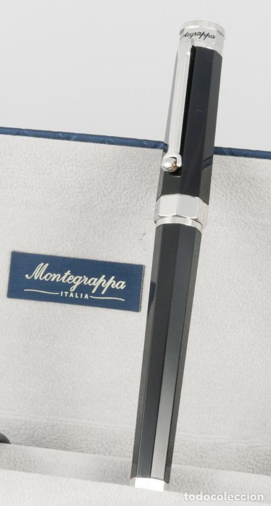 Bol&iacute;grafos antiguos: Montegrappa NeroUno Rollerball Pen - Foto 1