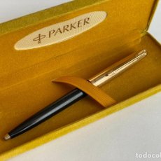 Bolígrafos antiguos: PARKER VINTAGE BOLIGRAFO, MADE IN ENGLAND, ROLLED GOLD. Lote 353319509