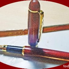 Bolígrafos antiguos: PLUMA MADERA DE RAIZ.. Lote 357227070