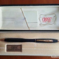 Bolígrafos antiguos: BOLÍGRAFO CROSS CLASSIC BLACK 2502