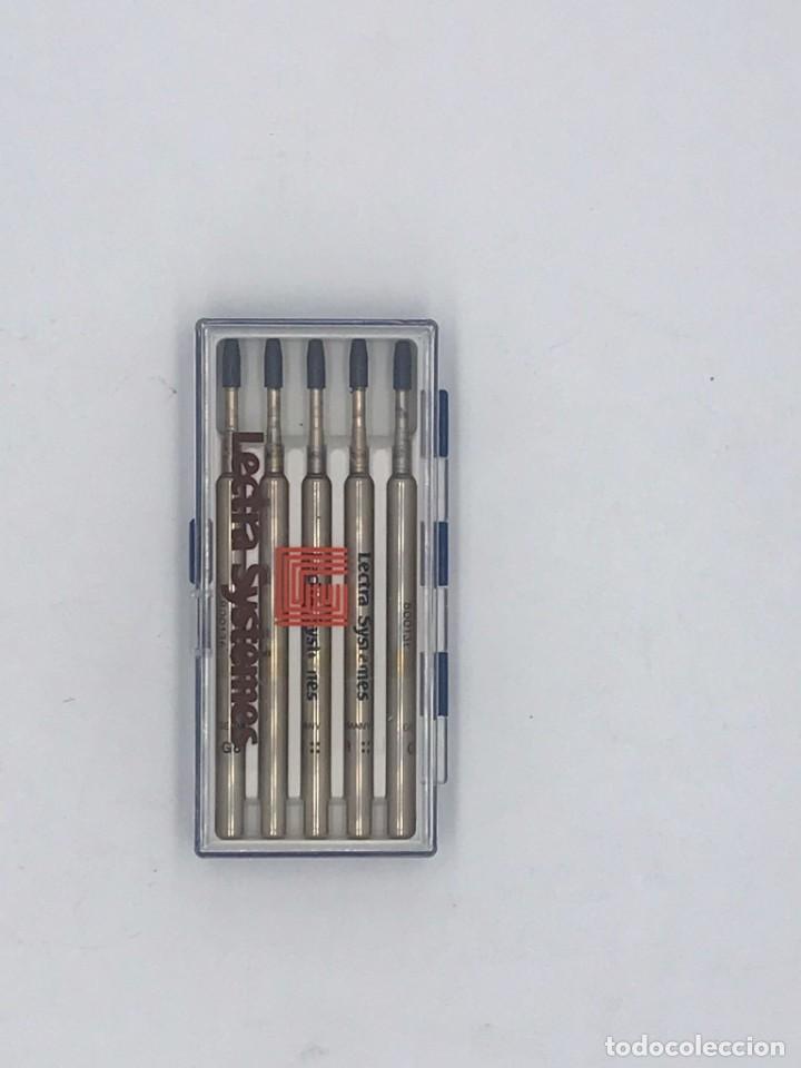 Bol&iacute;grafos antiguos: CARGAS DE BOLIGRAFOS MARCA LECTRA SYST&Eacute;MES - Foto 1