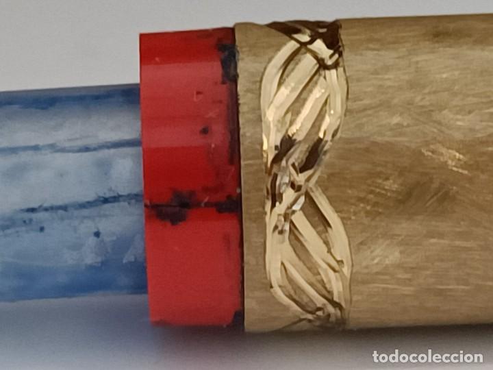 Bol&iacute;grafos antiguos: Set de bol&iacute;grafo y pluma Sheaffer. - Foto 7