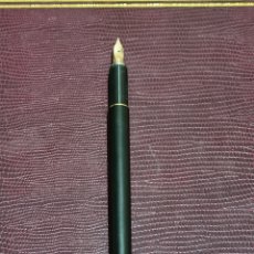 Bolígrafos antiguos: PLUMA SIN CAPUCHÓN 14K EN EL PLUMIN. Lote 364851941