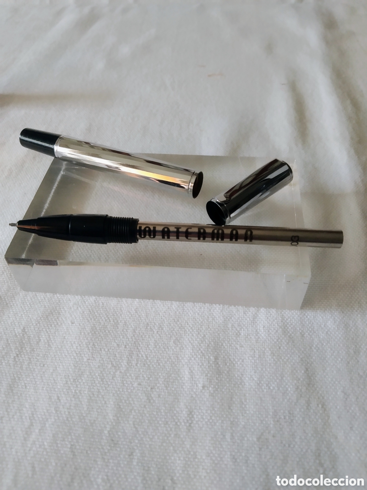 Bol&iacute;grafos antiguos: ROLLERBALL WATERMAN.............................. - Foto 3
