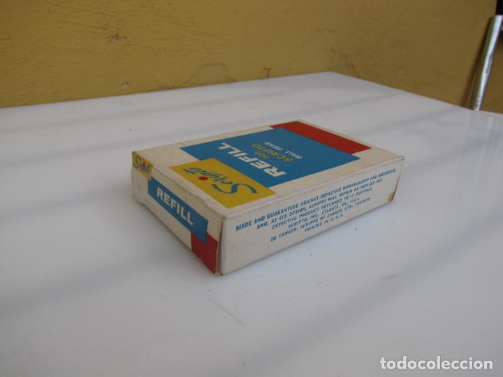 Bol&iacute;grafos antiguos: 45.- Caja de minas Refill for Scripto ball pens - Foto 2