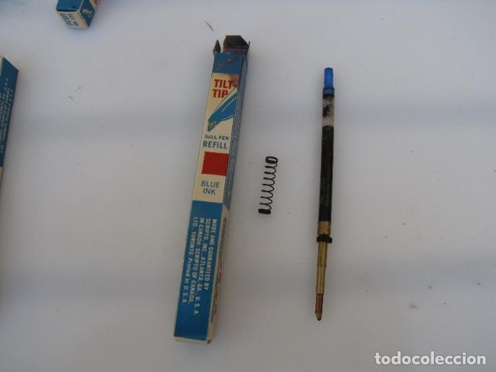Bol&iacute;grafos antiguos: 45.- Caja de minas Refill for Scripto ball pens - Foto 9