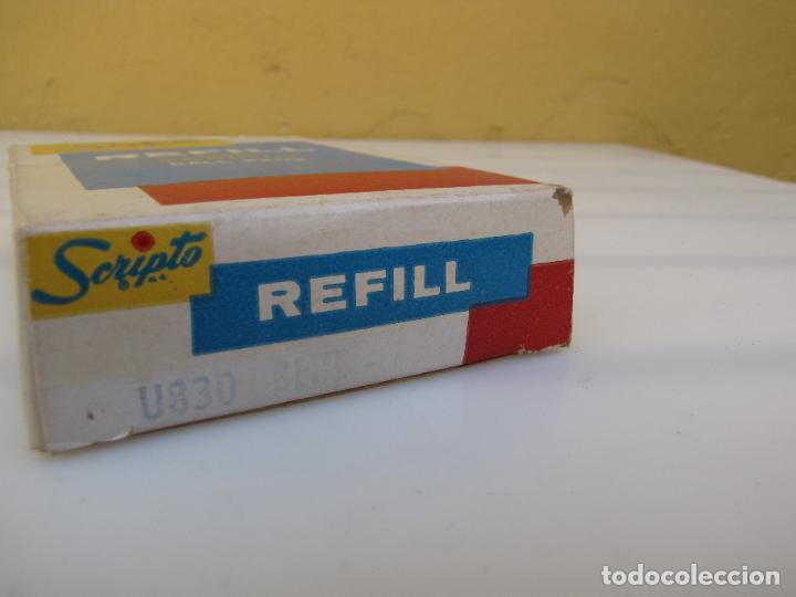 Bol&iacute;grafos antiguos: 45.- Caja de minas Refill for Scripto ball pens - Foto 11