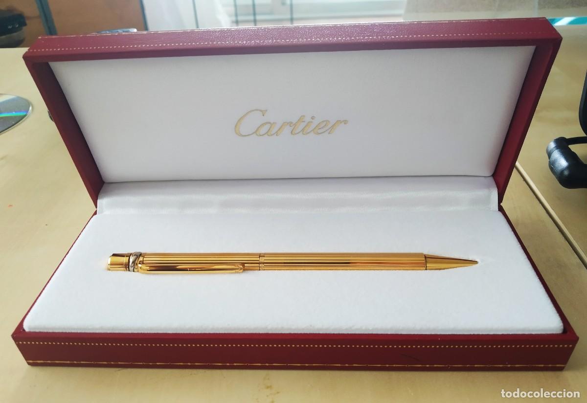 Bol&iacute;grafos antiguos: Bol&iacute;grafo Trinity de Cartier - Foto 3