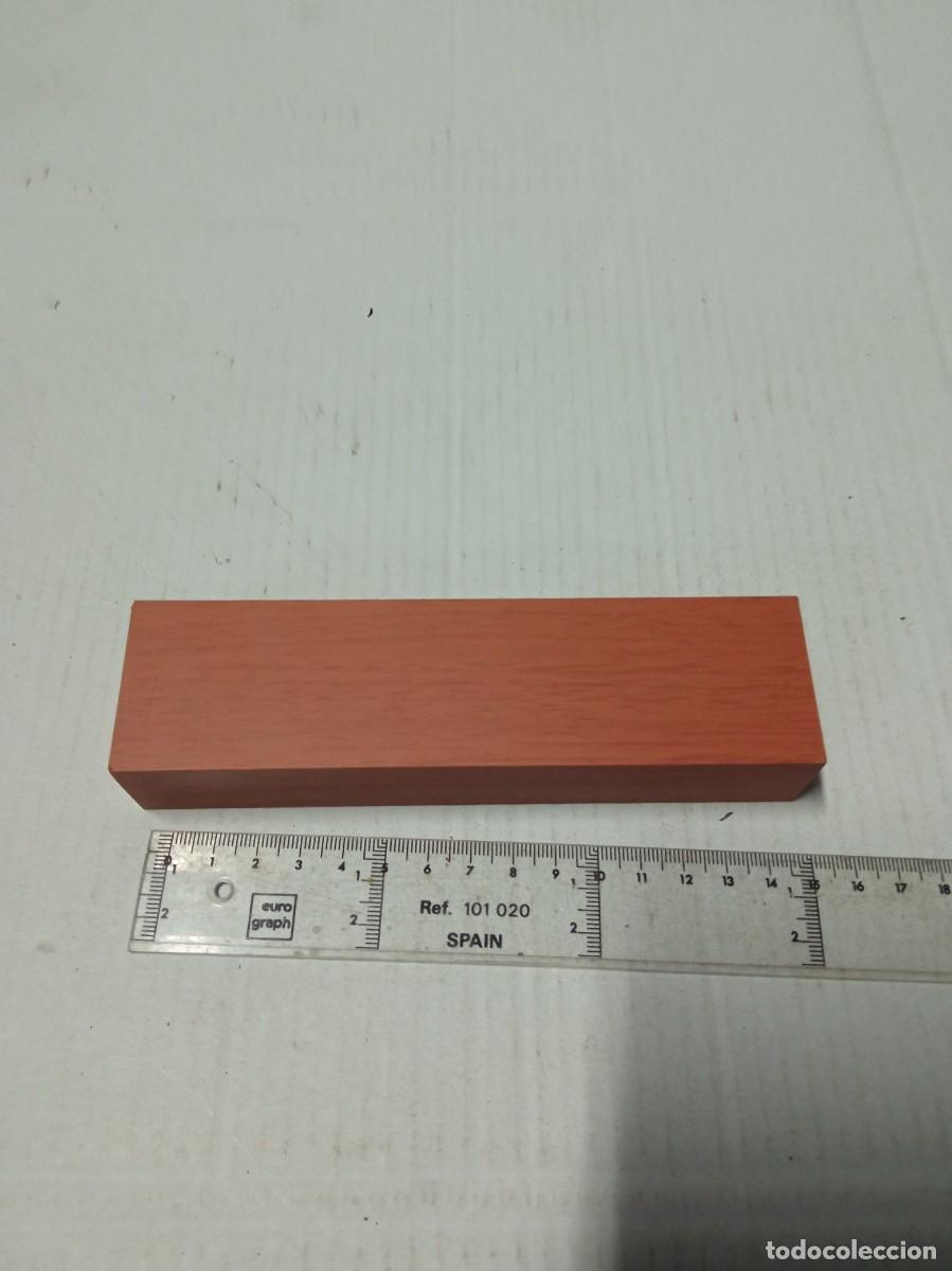 Bol&iacute;grafos antiguos: Funda de boligrafo de madera. - Foto 1