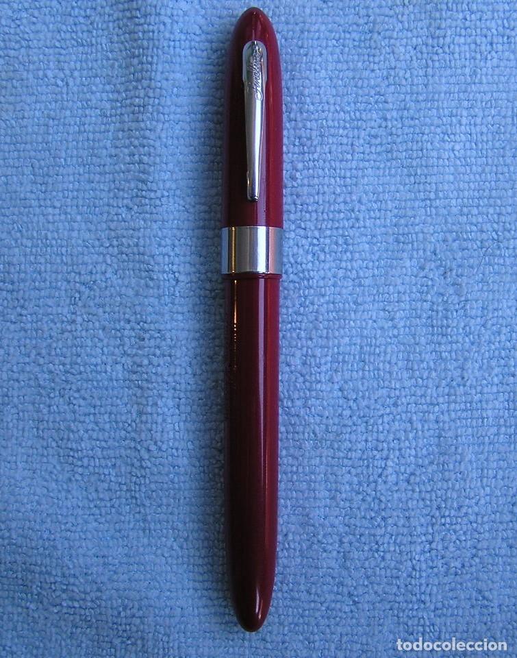 Bol&iacute;grafos antiguos: BOLIGRAFO SHEAFFER ROJO - Foto 1